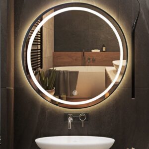 Gương Khung Inox Mạ Vàng PVD