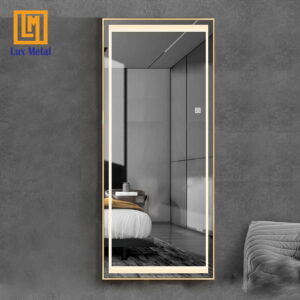 GƯƠNG TOÀN THÂN LED VIỀN HỢP KIM SANG TRỌNG
