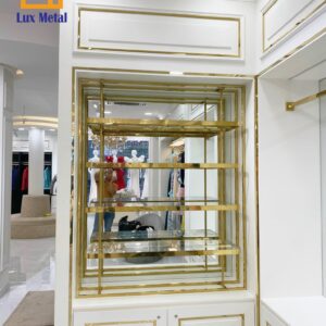 Tủ kệ inox mạ PVD