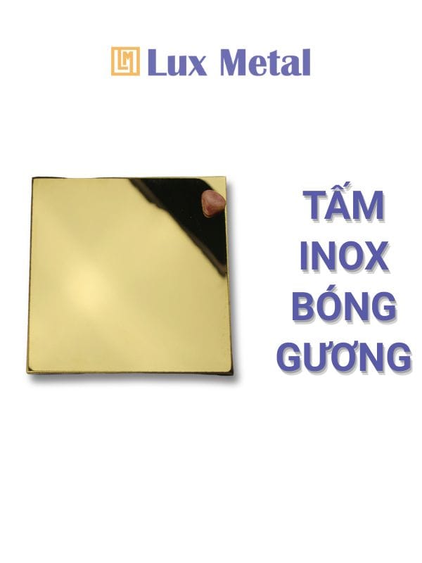 Tấm Inox Bóng Gương - Inox Tráng Gương 8K Chính Hãng