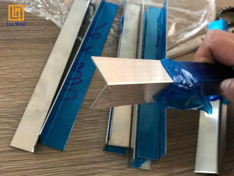 Lựa chọn nẹp inox chữ V chất lượng
