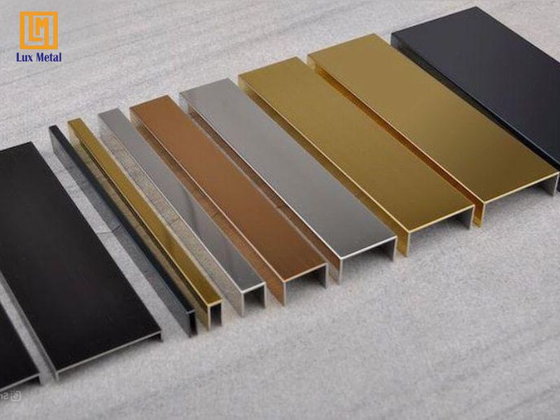 Lux Metal chuyên cung cấp nẹp inox chữ U cao cấp chính hãng
