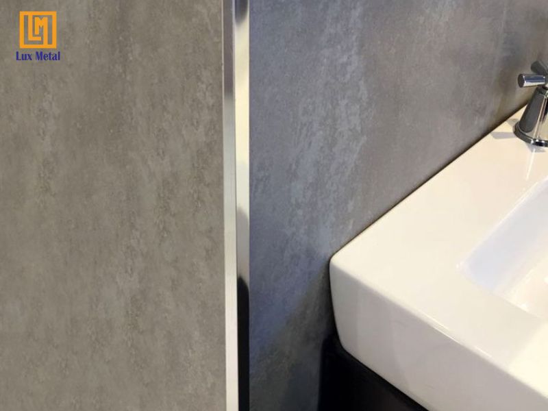 Nẹp Inox bảo vệ góc tường và tạo điểm nhấn trang trí
