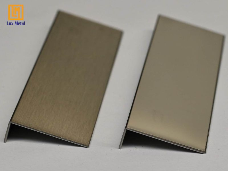 Nẹp inox chữ L 20x5mm