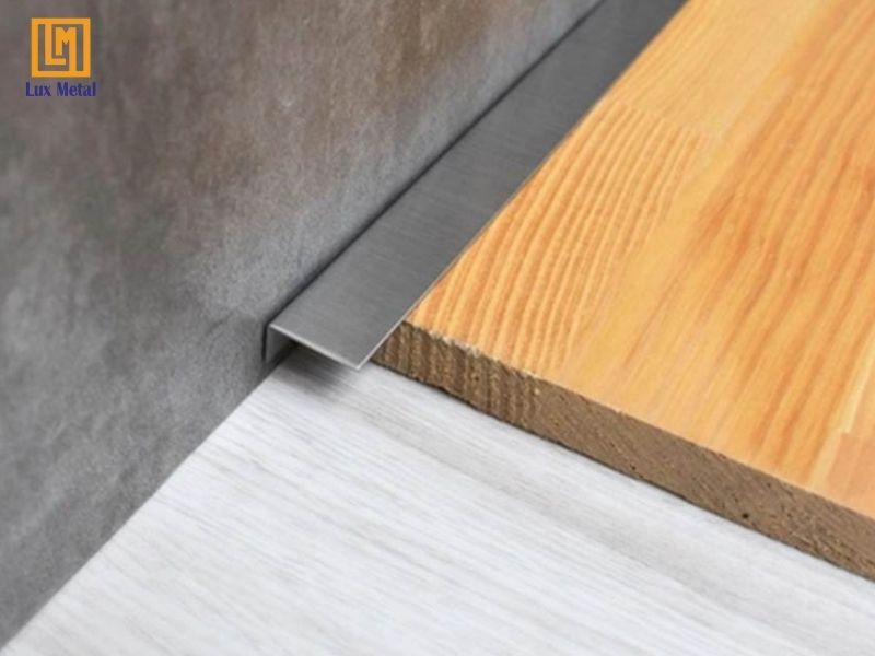 Nẹp inox chữ L bảo vệ cạnh và góc