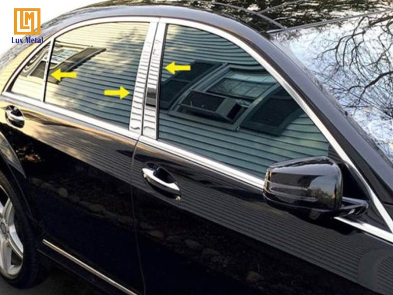 Nẹp Inox được ứng dụng trong công nghiệp ô tô