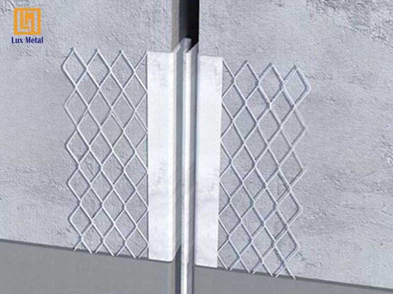 Nẹp Inox khe lún xử lý khe co giãn trong công trình