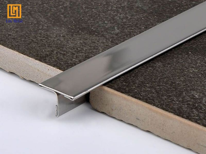 Nẹp Inox chữ T dùng để che khe hở