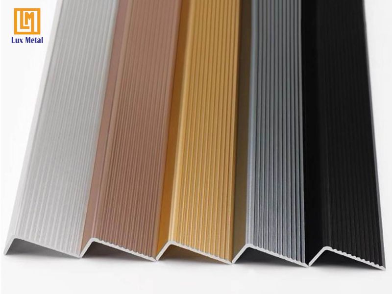 Chọn mẫu nẹp chống trơn inox có kích thước và màu sắc phù hợp