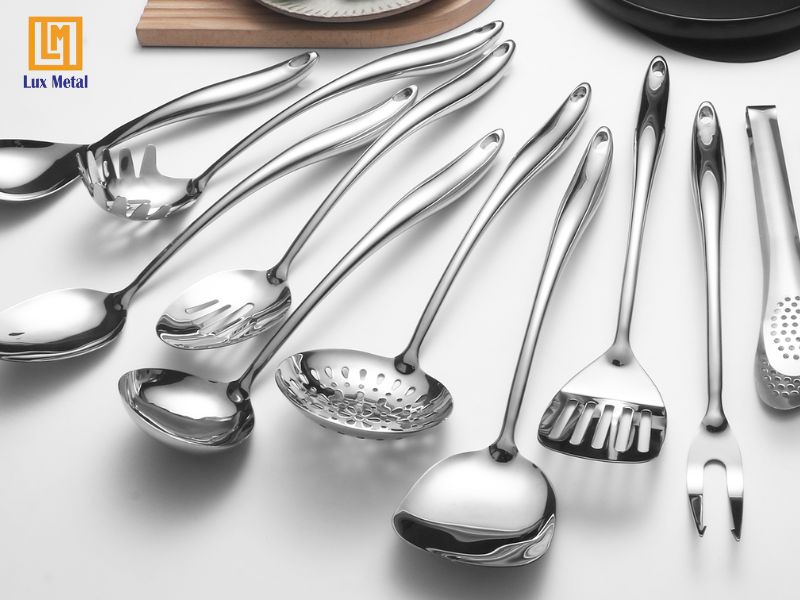 Inox 304 được dùng làm đồ dùng nhà bếp đảm bảo an toàn sức khỏe