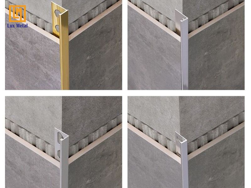 Cần chọn nẹp inox góc vuông với kích thước, màu sắc phù hợp