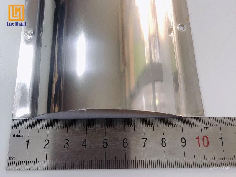 Nẹp bán Nguyệt Inox Nẹp Inox bán nguyệt D100 dùng cho công trình công nghiệp
