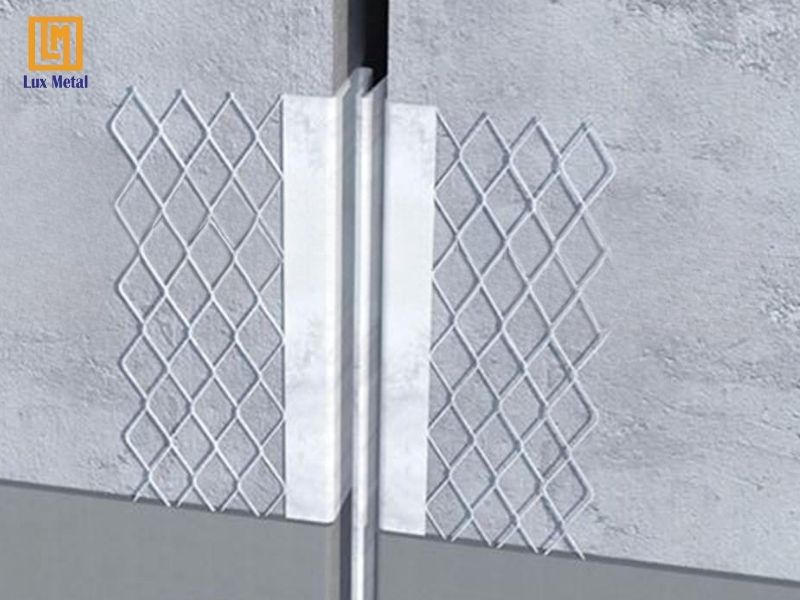 Nẹp inox khe co giãn hấp thụ biến động hiệu quả