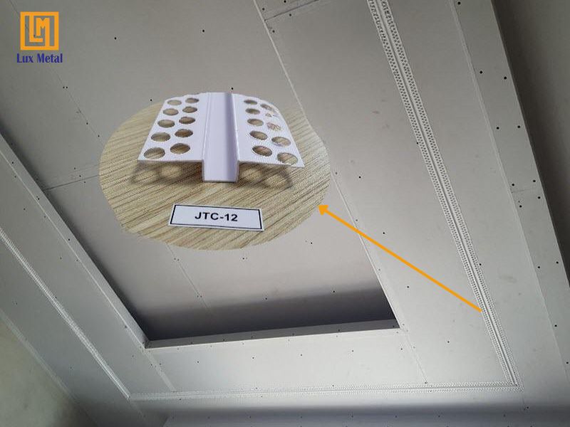 Nẹp khe co giãn tường trần thạch cao inox