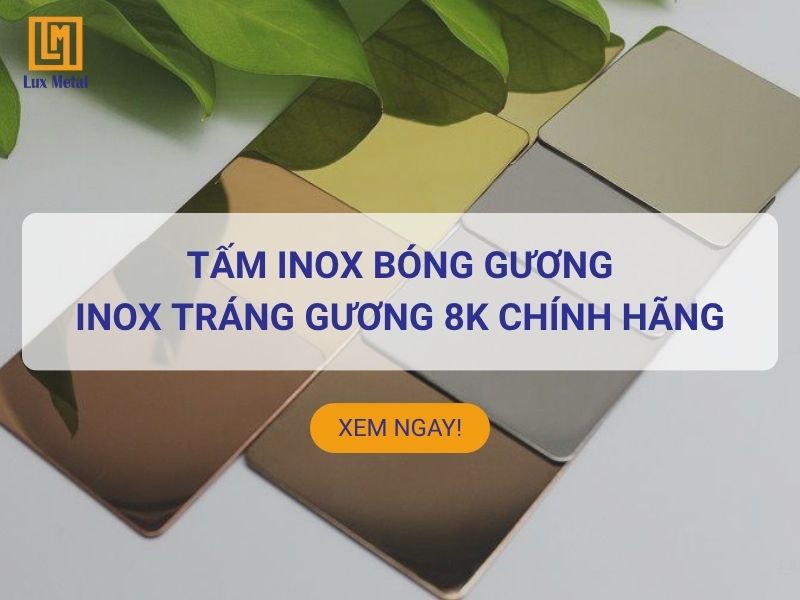 Tấm inox bóng gương cao cấp