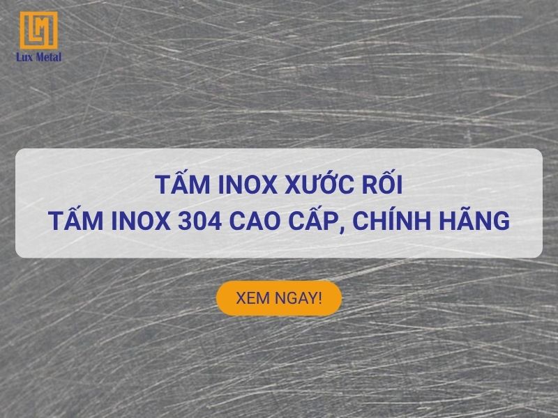 Tấm inox xước rối cao cấp