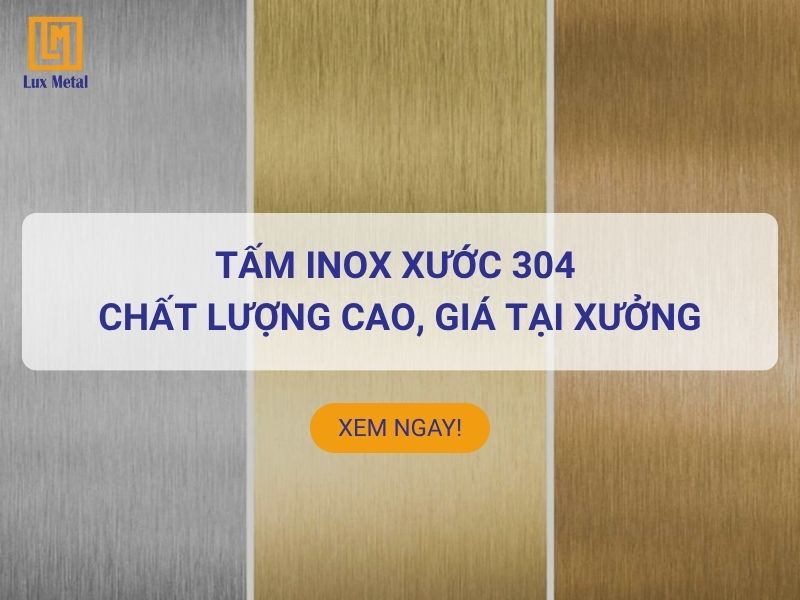 Tấm inox xước 304 cao cấp