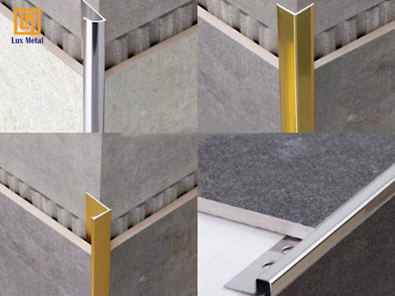 Thi công nẹp inox bo góc tường đúng kỹ thuật