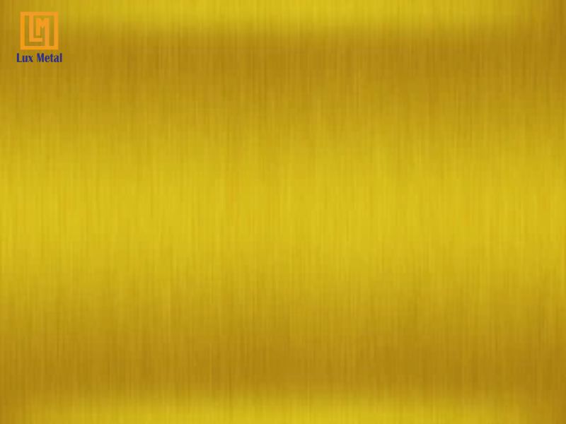 Dịch vụ gia công inox mạ vàng uy tín, chất lượng tại TPHCM Inox vàng gold trang trí nội thất sang trọng