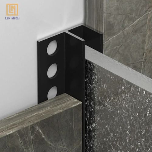Nẹp U Inox Kính Cường Lực Nẹp inox chữ U tạo ra hệ khung chịu lực giúp cố định kính chắc chắn