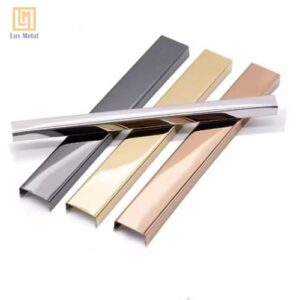 Trang chủ Nẹp inox U10 bền bỉ với đa dạng màu sắc thẩm mỹ