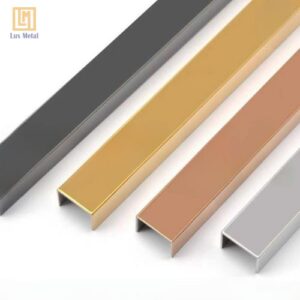 Trang chủ Nẹp inox U15mm với nhiều màu sắc và tính thẩm mỹ cao