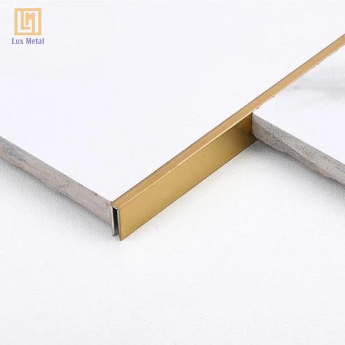 Nẹp Inox U3 mm Nẹp inox U3 mm che khe hở, hoàn thiện bề mặt sàn