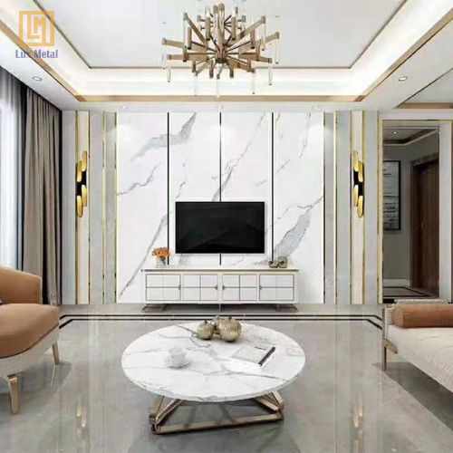 Nẹp Inox U3 mm Nẹp inox U3 mm tạo chỉ trang trí tường và trần nhà