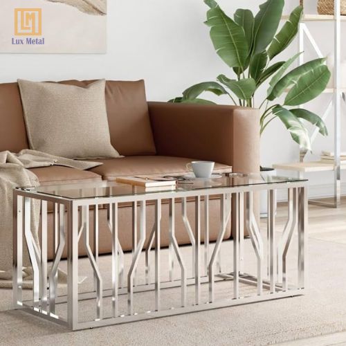 Nẹp V Inox 20x20 mm Nẹp V inox 20x20 trang trí và bảo vệ góc cạnh bàn và kệ tủ