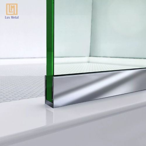 Nẹp kính chữ U inox cao cấp bảo vệ kính cường lực