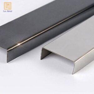 Nẹp U inox 50mm cao cấp làm từ chất liệu inox bền bỉ