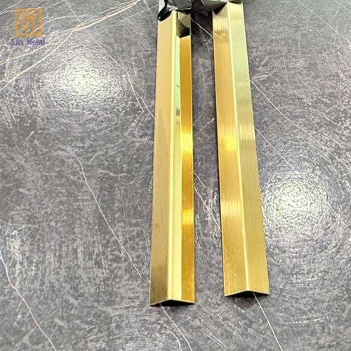 Nẹp V inox 10x10 bền bỉ với bề mặt sáng bóng thẩm mỹ