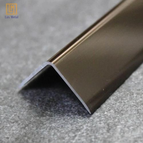 Nẹp V Inox 20x20 mm Nẹp V inox 20x20 cao cấp bảo vệ góc cạnh ốp lát