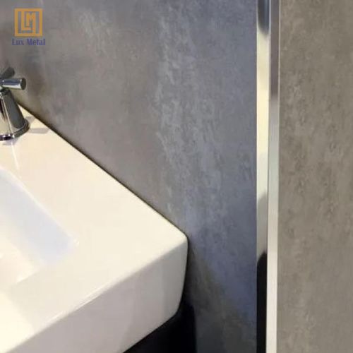 Nẹp V inox 15x15 ứng dụng trang trí nội thất tạo điểm nhấn cho không gian hiện đại