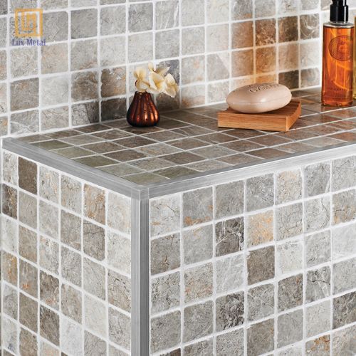 Nẹp V Inox 20x20 mm Nẹp inox V20 bảo vệ góc cạnh trong phòng tắm và khu vực ẩm ướt