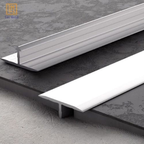 Nẹp Inox Chữ T 20mm Thi công nẹp inox T20 cho sàn đúng kỹ thuật