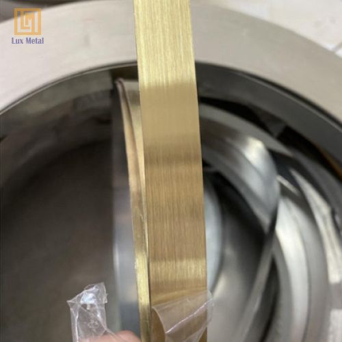 Bảo quản nẹp la inox vàng xước đúng cách giúp sản phẩm bền đẹp