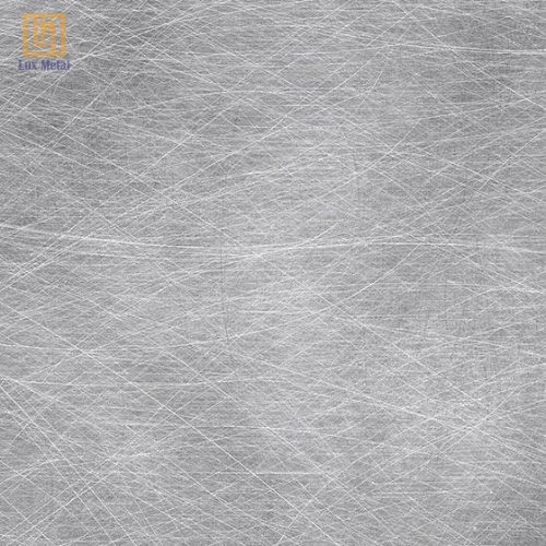 Tấm inox xước rối màu trắng bạc cao cấp và độc đáo