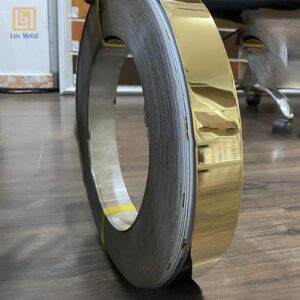 Trang chủ La inox cuộn 3cm dạng cuộn dùng cho trang trí