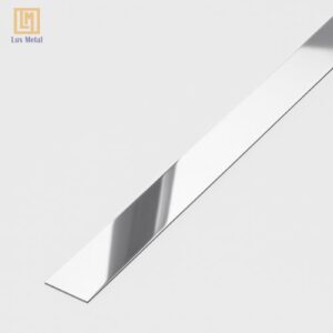 La inox trắng gương nổi bật với bề mặt sáng bóng thẩm mỹ