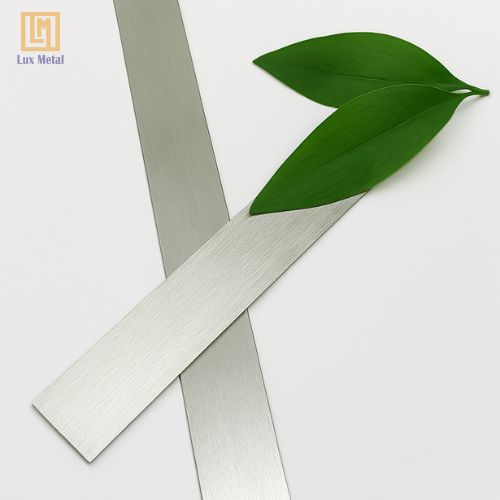 La inox trắng xước cao cấp với các vân xước tinh tế