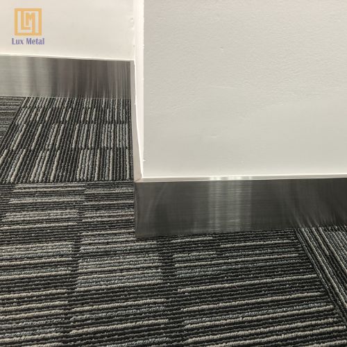 Nẹp chân tường inox 304 S-CV giúp bảo vệ tường cho không gian nhà ở