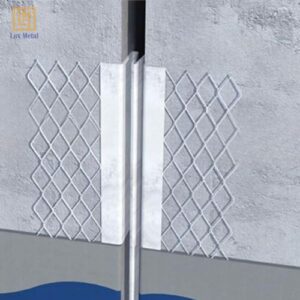 Trang chủ Nẹp Inox khe lún M10.85 với thiết kế chữ M giúp xử lý khe co giãn hiệu quả