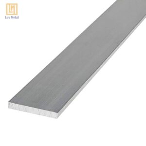 Thanh la inox 8mm với cấu trúc hình chữ nhật đặc ruột