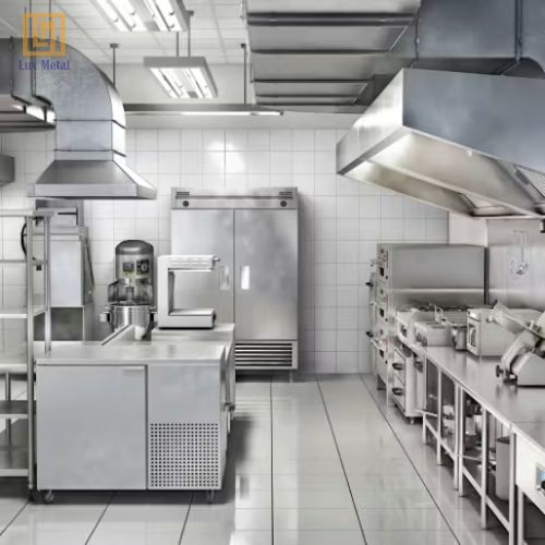 Tấm Inox 201 Dày 1mm Tấm inox 201 dày 1mm được ứng dụng làm thiết bị nhà bếp