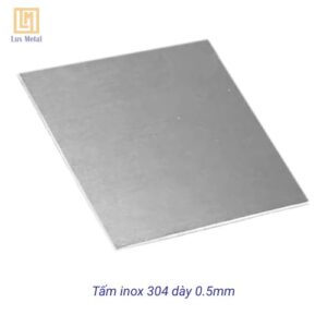 Trang chủ Tấm inox 304 dày 0.5mm với bề mặt sáng bóng và độ dày chính xác