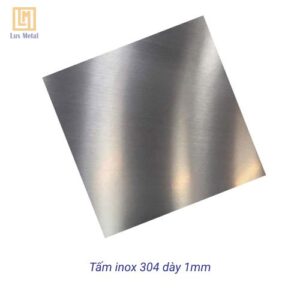 Trang chủ Tấm inox 304 dày 1mm là sản phẩm thép không gỉ cao cấp, đạt tiêu chuẩn quốc tế