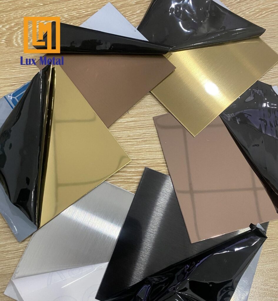 Tấm inox mạ màu chuẩn Mỹ