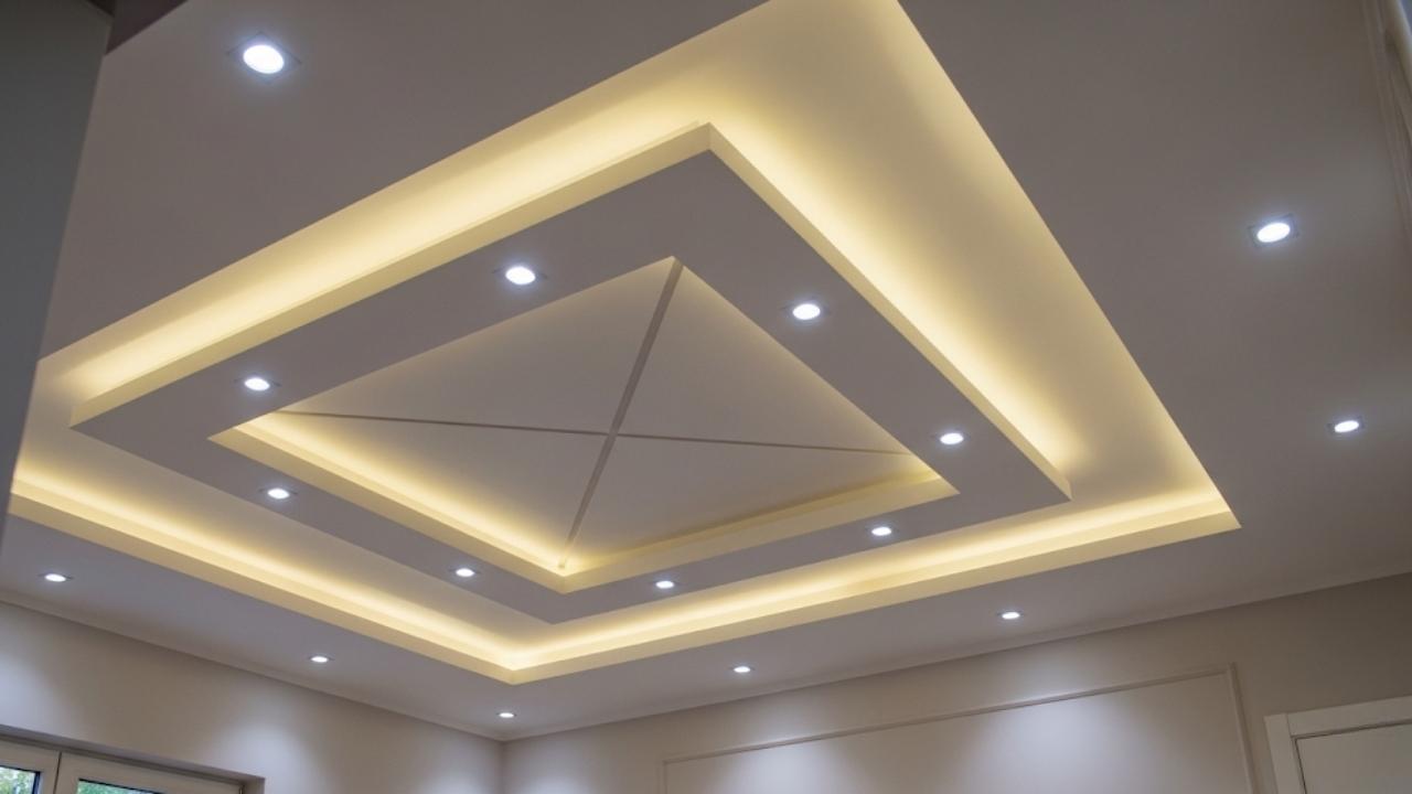 Nẹp Trần Thạch Cao Inox Mẫu trần thạch cao đẹp