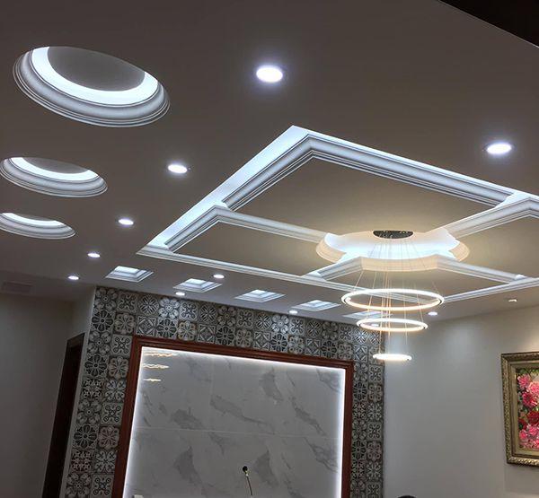 Nẹp Trần Thạch Cao Inox Nhận thi công trang trí trần thạch cao bằng inox theo yêu cầu